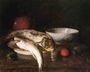 Still Life with Fish Reproduction