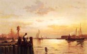 Early Dawn, New York Harbor Reproduction