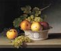 Fruit Still Life with Chinese Export Basket Reproduction