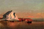 A Calm Afternoon, the Coast of Labrador Reproduction