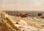 Beach Scene, Narragansett Bay Reproduction