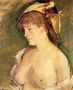 The Blond with Bare Breasts Reproduction