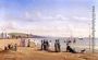 Beach Scene in Normandy Reproduction