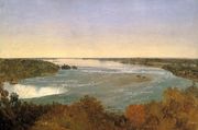 Niagara Falls and the Rapids Reproduction