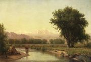 Indian Encampment on the Platte (III) Reproduction