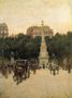 A Boulevard in Paris Reproduction