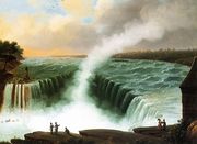 View of Niagara Falls Reproduction