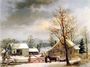 New England Winter Scene Reproduction