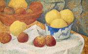 Apples with a Blue Dish, 1922 Reproduction