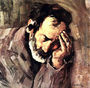 Old Man Nicolae the Fiddler, 1906 Reproduction