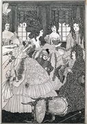 'The Battle of the Beaux and the Belles', 1896 Reproduction