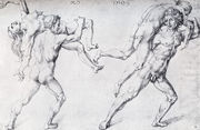 Abduction Of A Woman (Rape Of The Sabine Women) Reproduction