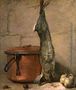 Rabbit and Copper Pot c.1739-40 Reproduction