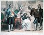 Parmentier presents the potato to Louis XVI and his family Reproduction