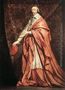 Portrait of Armand-Jean du Plessis, Cardinal Richelieu (1585-1642) 2 Reproduction