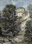 Landscape, with Castle and Trees Reproduction