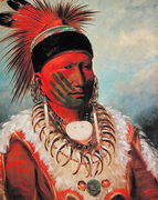 'White Cloud', Head Chief of the Iowas, 1844-45 Reproduction