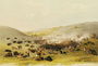 Buffalo Hunt, Surround, c.1832 Reproduction