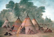 Sioux Village Reproduction