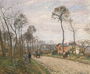 The Road from Louveciennes, 1870 Reproduction