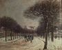 The Road to Saint-Germain at Marly, 1874-5 Reproduction