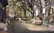 Cafe in Yalta, 1905 Reproduction