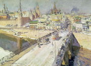 The Moskva River Bridge, 1914 Reproduction