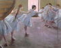 Dancers at Rehearsal, , 1875-1877 Reproduction