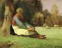 Seated Shepherdess Reproduction