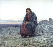 Christ in the Wilderness, 1873 Reproduction