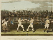 Boxing Match for One Hundred Pounds Reproduction