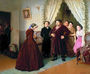 A governess is arriving into a merchant's house Reproduction