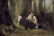 The bird-catcher, 1870 Reproduction