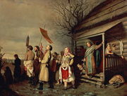 Easter Procession, 1861 Reproduction