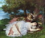 Girls on the Banks of the Seine, 1856-57 Reproduction