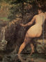 The Source or Bather at the Source, 1868 Reproduction