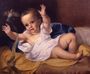 Gerald Hamilton as an infant, 1839 Reproduction