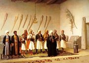 Prayer In The House Of An Arnaut Chief Reproduction