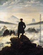 The Wanderer above the Mists 1817-18 Reproduction