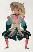 Costume design for a Chinaman, from Sleeping Beauty, 1921 Reproduction