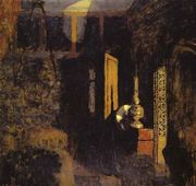 Interior Scene, Called 'Mystery'. (Scene d'Interieur, dit 'Mystere') 1896-97 Reproduction