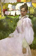 Portrait of Mrs N.F. Ober, 1896 Reproduction