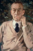 Portrait of the composer, Sergei Vasilievich Rachmaninov (1873-1943) 1925 Reproduction