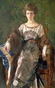 Portrait of Ewfimia Nosova, 1911 Reproduction