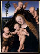 Madonna and Child with John the Baptist, 1534 Reproduction