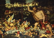 Hercules Awakes and Drives off the Pygmies, 1551 Reproduction