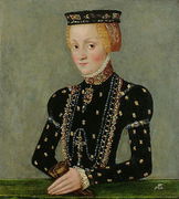 Katarzyna Jagiellonka of Poland c.1553-56 Reproduction