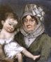 Mother of Agnes FitzHerbert with one of her grandchildren, c.1817 Reproduction