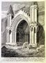 The South Porch of West Walton Church 1818 Reproduction