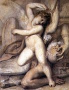 Cupid Plucking the Wings of Time Reproduction